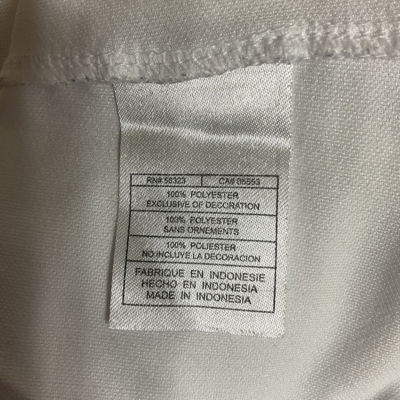 NIKE Team FIT DRY WOMEN'S SHIRT Nike Logo Size S White - Picture 7 of 7